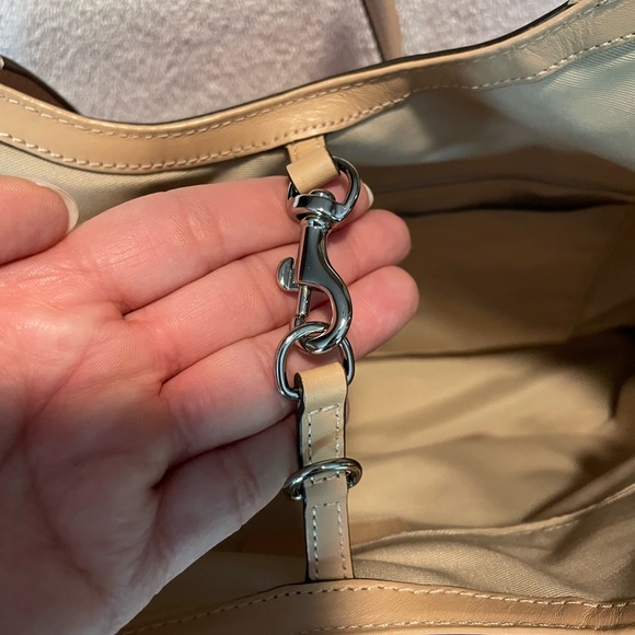 Coach Devin Pink tulle zebra stripe bag - Picture 6 of 7